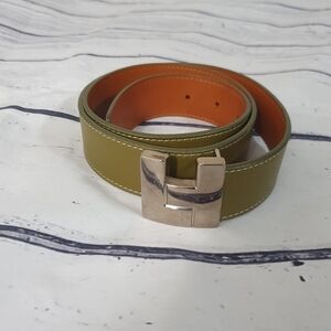 Lamberston Truex Genuine Leather Belt Size M